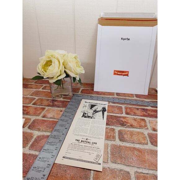 1950 "How Absent-Minded Can You Get!" Smirking Wife Holding Hubbys Vtg Print Ad - Picture 5 of 7